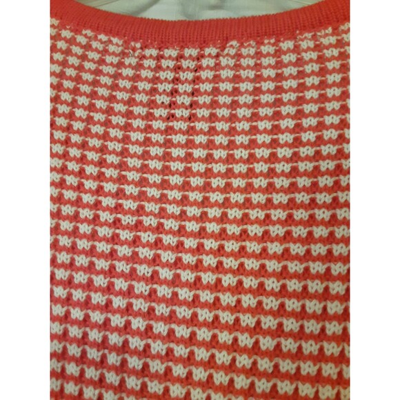 Style & Co. Coral Escape Long Sleeve Cardigan Sweater Gold Buttons Sz M NWT - Picture 8 of 8